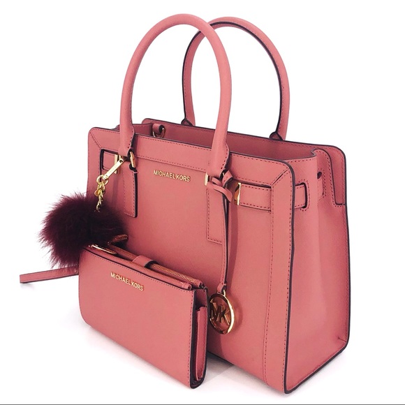 3PCS Michael Kors Dillon MD Satchel Wallet Charms - Picture 2 of 8